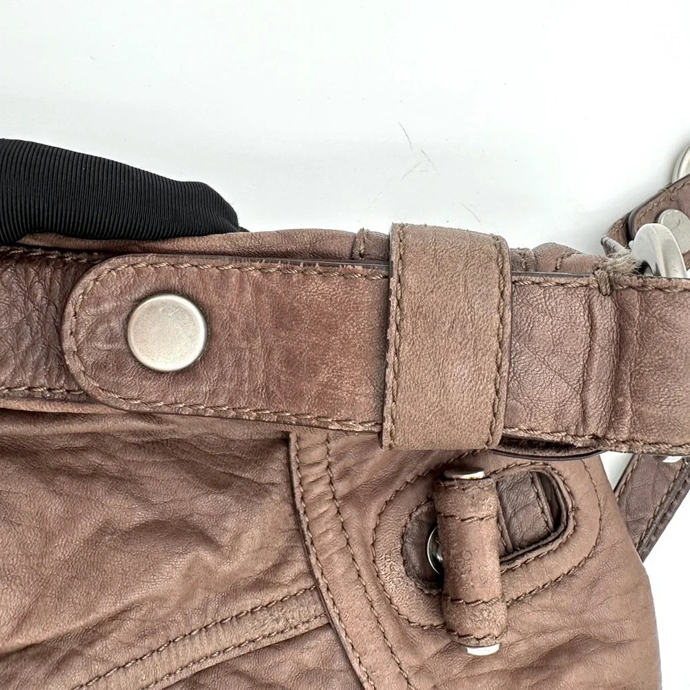 Vintage Fossil Fifty Four Leather Hobo Crossbody